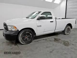 2017 Ram 1500 Tradesman with VIN 3C6JR6DG8HG768716, listed as a Copart auction lot 80923085 with 154,341 mi miles and Clean title. Bid and sale history available at DreamBid. Image 1.