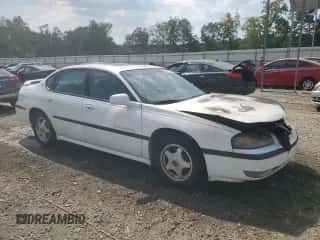 2001 Chevrolet Impala LS с VIN 2G1WH55K119359691, выставлен на аукционе Copart как лот 69415354 с пробегом Не указан миль и Списание • Salvage title. История ставок и продаж доступна на DreamBid. Изображение 4.