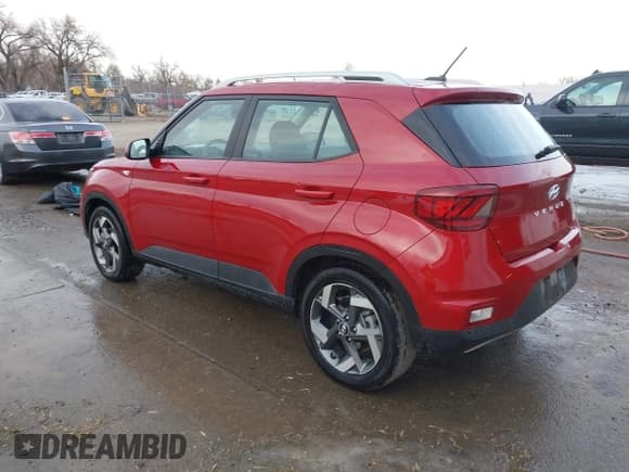 ✅ 2023 Hyundai Venue SEL • VIN: KMHRC8A35PU220898 • Lot: 40873887. Listed on IAAI with 24,994 mi. Free auction sales archive from the USA and detailed vehicle history report at DreamBid. Image 3.