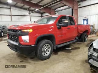 2020 Chevrolet Silverado 2500HD Work Truck z VIN 1GC5YLE75LF269733, wystawiony jako Copart lot #42669785 z przebiegiem 102 914 mil mil oraz Szkoda całkowita • Salvage title. Historia ofert i sprzedaży dostępna na DreamBid. Obrazek 1.
