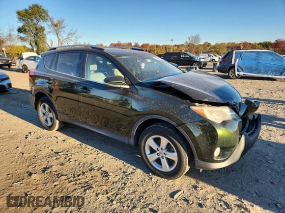 ✅ 2013 Toyota RAV4 XLE • VIN: 2T3RFREV7DW100158 • Lot: 91283995. Listed on Copart with 107,298 mi. Free auction sales archive from the USA and detailed vehicle history report at DreamBid. Image 4.