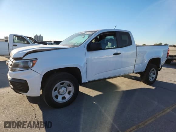 ✅ 2022 Chevrolet Colorado 2WD Work Truck • VIN: 1GCHSBEA1N1239181 • Лот: 92172195. Опубликован ранее на Copart с пробегом 44 764 миль. Бесплатный доступ к архиву аукционных продаж из США и подробный отчёт об истории автомобиля на DreamBid. Изображение 1.