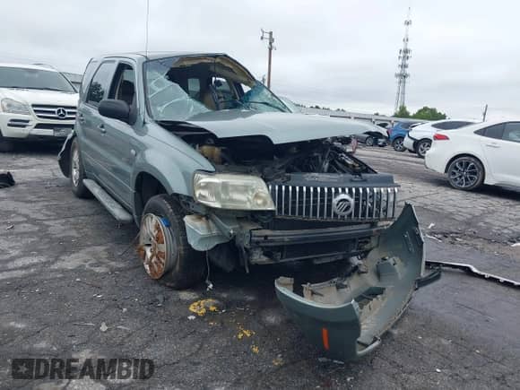 2006 Mercury Mariner Luxury with VIN 4M2YU57196KJ01063, listed as a IAAI auction lot 42907986 with Not provided miles and . Bid and sale history available at DreamBid. Image 1.