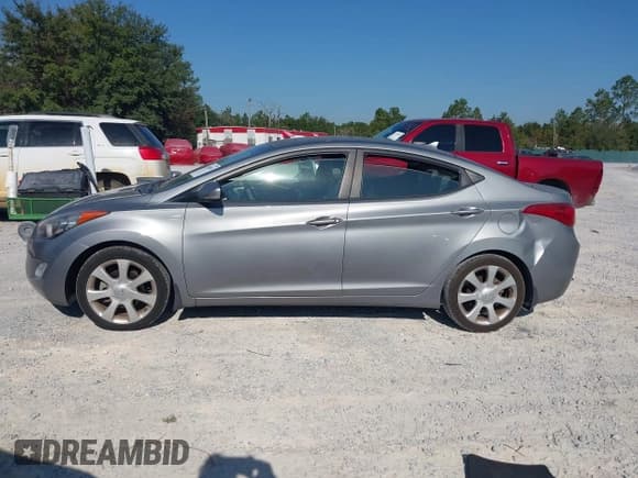 ✅ 2013 Hyundai Elantra GLS • VIN: KMHDH4AE6DU933696 • Lot: 43698107. Listed on IAAI with 49,766 mi. Free auction sales archive from the USA and detailed vehicle history report at DreamBid. Image 14.