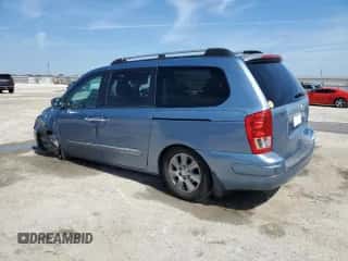 2007 Hyundai Entourage GLS z VIN KNDMC233976035993, wystawiony jako Copart lot #47188275 z przebiegiem 241 369 mil mil oraz Szkoda całkowita • Salvage title. Historia ofert i sprzedaży dostępna na DreamBid. Obrazek 2.