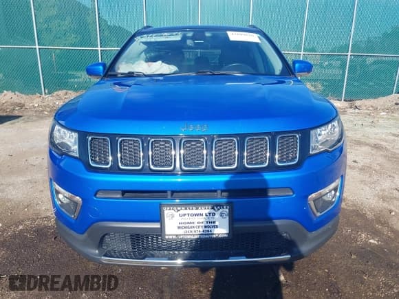 ✅ 2020 Jeep Compass Limited • VIN: 3C4NJDCB2LT200263 • Lot: 43109626. Listed on IAAI with 66,657 mi. Free auction sales archive from the USA and detailed vehicle history report at DreamBid. Image 12.