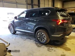 ✅ 2023 Hyundai Santa Fe Blue • VIN: 5NMS2DA1XPH008943 • Lot: 41311104. Wystawiony na Copart z przebiegiem 9 227 mil. Bezpłatny archiwum sprzedaży aukcyjnych z USA i szczegółowy raport historii pojazdu na DreamBid. Zdjęcie 2.