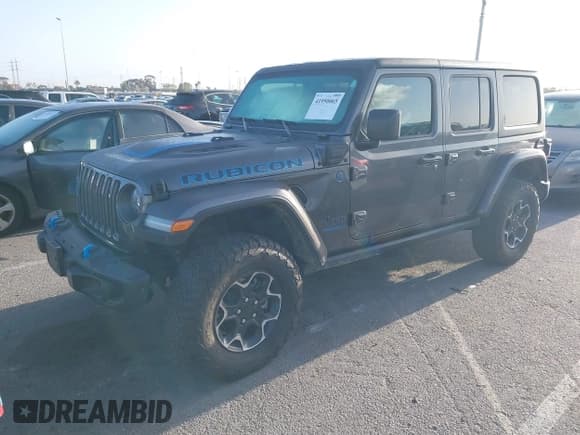 ✅ 2023 Jeep Wrangler Rubicon • VIN: 1C4JJXR67PW662277 • Лот: 41950065. Опубликован ранее на IAAI с пробегом 35 714 миль. Бесплатный доступ к архиву аукционных продаж из США и подробный отчёт об истории автомобиля на DreamBid. Изображение 2.