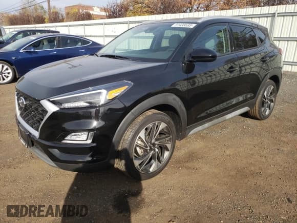 ✅ 2021 Hyundai Tucson Limited • VIN: KM8J3CAL5MU408395 • Лот: 91438695. Опубликован ранее на Copart с пробегом 20 410 миль. Бесплатный доступ к архиву аукционных продаж из США и подробный отчёт об истории автомобиля на DreamBid. Изображение 1.