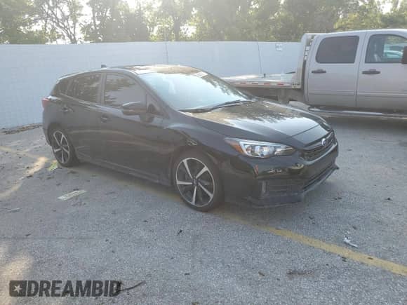 2021 Subaru Impreza Special Sports с VIN 4S3GTAM6XM3703717, выставлен на аукционе Copart как лот 68318235 с пробегом 88 952 миль миль и Списание • Salvage title. История ставок и продаж доступна на DreamBid. Изображение 4.