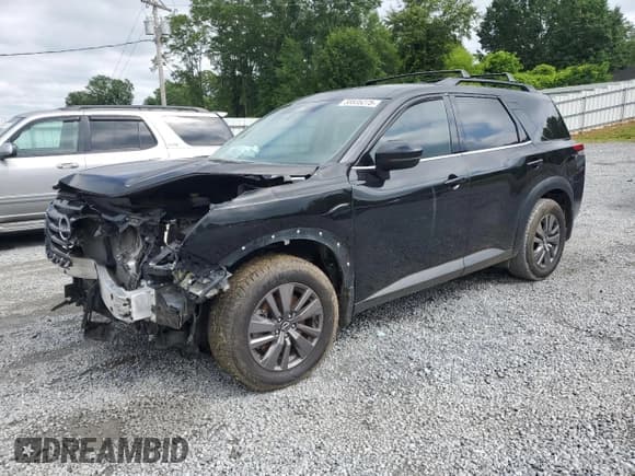 ✅ 2022 Nissan Pathfinder SV • VIN: 5N1DR3BA3NC234908 • Lot: 58835275. Listed on Copart with 62,254 mi. Free auction sales archive from the USA and detailed vehicle history report at DreamBid. Image 1.