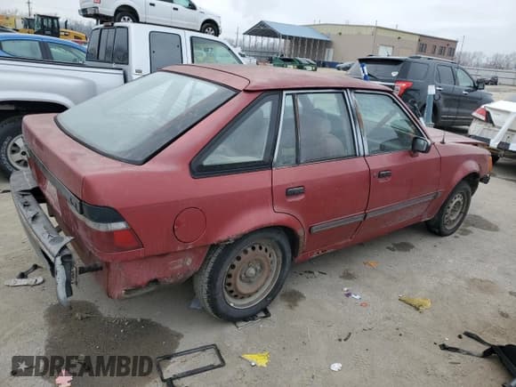 ✅ 1989 Ford Escort • VIN: 1FAPP959XKW361294 • Лот: 83879674. Опубликован ранее на Copart с пробегом 12 406 миль. Бесплатный доступ к архиву аукционных продаж из США и подробный отчёт об истории автомобиля на DreamBid. Изображение 3.