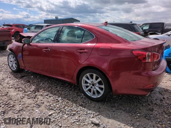 ✅ 2012 Lexus IS 250 • VIN: JTHCF5C27C5059137 • Lot: 57426615. Listed on Copart with Not provided. Free auction sales archive from the USA and detailed vehicle history report at DreamBid. Image 2.