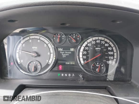 ✅ 2012 Ram 1500 Sport • VIN: 1C6RD7MT2CS186522 • Lot: 42006098. Listed on IAAI with 158,618 mi. Free auction sales archive from the USA and detailed vehicle history report at DreamBid. Image 7.