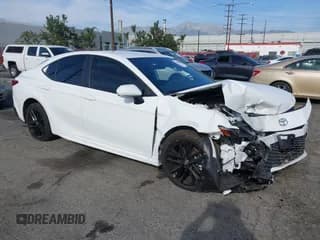 ✅ 2025 Toyota Camry XSE • VIN: 4T1DBADKXSU006733 • Lot: 41118818. Listed on IAAI with 7,828 mi. Free auction sales archive from the USA and detailed vehicle history report at DreamBid. Image 1.