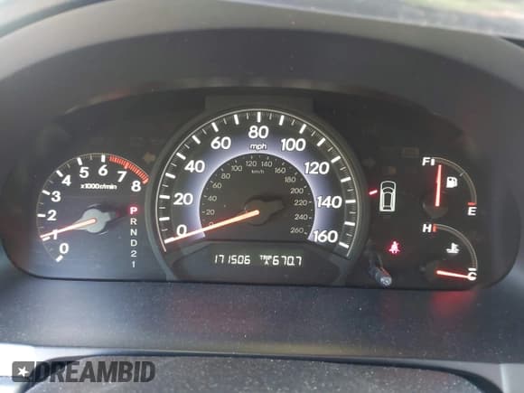 ✅ 2006 Honda Odyssey EX-L • VIN: 5FNRL38766B100177 • Lot: 43842316. Listed on IAAI with 171,506 mi. Free auction sales archive from the USA and detailed vehicle history report at DreamBid. Image 7.