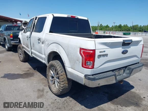 ✅ 2017 Ford F-150 XL • VIN: 1FTEW1CF8HFB05615 • Lot: 42184894. Listed on IAAI with 136,662 mi. Free auction sales archive from the USA and detailed vehicle history report at DreamBid. Image 3.