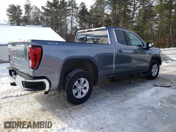 ✅ 2021 GMC Sierra 1500 SLE • VIN: 1GTR9BED7MZ298164 • Лот: 45561845. Опубликован ранее на Copart с пробегом 47 807 миль. Бесплатный доступ к архиву аукционных продаж из США и подробный отчёт об истории автомобиля на DreamBid. Изображение 3.