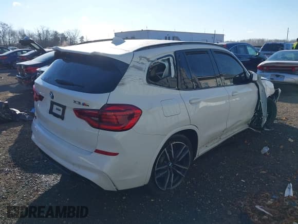 ✅ 2020 BMW X3 M • VIN: 5YMTS0C03L9B77591 • Lot: 41015612. Listed on IAAI with Not provided. Free auction sales archive from the USA and detailed vehicle history report at DreamBid. Image 4.