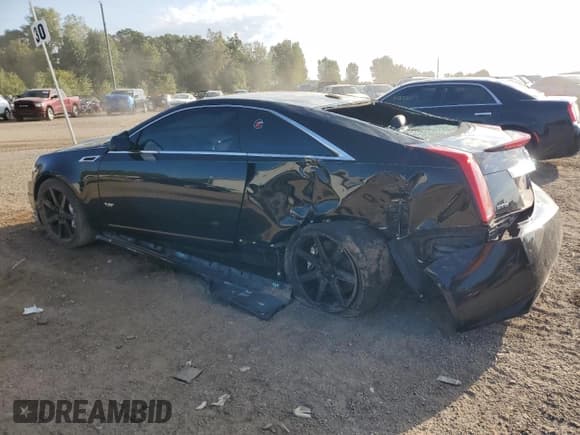 ✅ 2011 Cadillac CTS-V • VIN: 1G6DV1EP7B0111018 • Lot: 70138834. Listed on Copart with 115,045 mi. Free auction sales archive from the USA and detailed vehicle history report at DreamBid. Image 2.