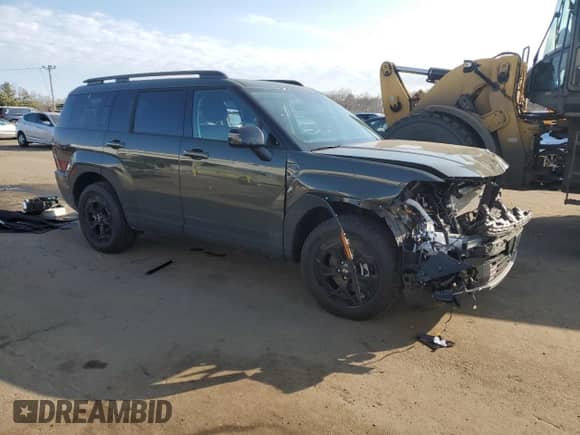 2025 Hyundai Santa Fe XRT с VIN 5NMP3DGL7SH070563, выставлен на аукционе Copart как лот 47297925 с пробегом 9 839 миль миль и Списание • Salvage title. История ставок и продаж доступна на DreamBid. Изображение 4.