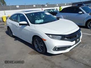 ✅ 2021 Honda Civic EX-L • VIN: 19XFC1F73ME202145 • Lot: 42347586. Listed on IAAI with 27,546 mi. Free auction sales archive from the USA and detailed vehicle history report at DreamBid. Image 1.