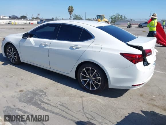 ✅ 2015 Acura TLX Advance • VIN: 19UUB2F70FA009975 • Lot: 42894630. Listed on IAAI with 93,380 mi. Free auction sales archive from the USA and detailed vehicle history report at DreamBid. Image 3.