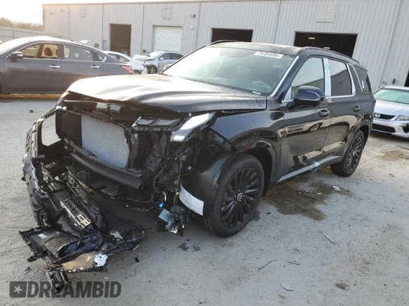 ✅ 2025 Hyundai Palisade Calligraphy • VIN: KM8R7DGE5SU816625 • Лот: 74484854. Опубликован ранее на Copart с пробегом 9 миль. Бесплатный доступ к архиву аукционных продаж из США и подробный отчёт об истории автомобиля на DreamBid. Изображение 1.