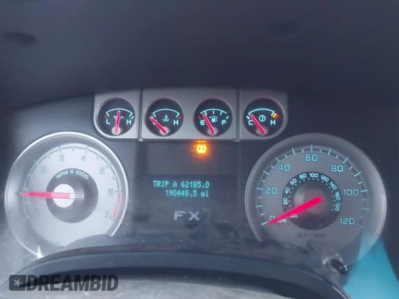 ✅ 2010 Ford F-150 XL • VIN: 1FTFW1EV9AFA73899 • Lot: 41175562. Listed on IAAI with 190,448 mi. Free auction sales archive from the USA and detailed vehicle history report at DreamBid. Image 7.