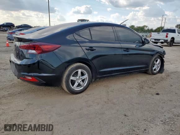 2019 Hyundai Elantra SE with VIN 5NPD74LF3KH468959, listed as a Copart auction lot 85184665 with 203,298 mi miles and Salvage title. Bid and sale history available at DreamBid. Image 3.