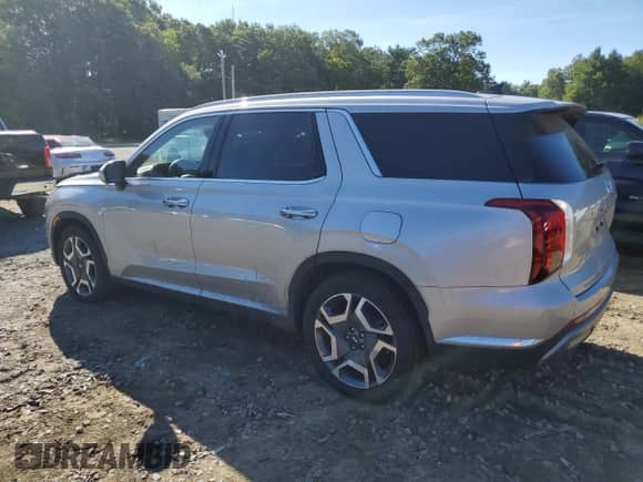 2024 Hyundai Palisade Limited with VIN KM8R5DGE2RU674640, listed as a Copart auction lot 70155865 with 19,875 mi miles and Salvage title. Bid and sale history available at DreamBid. Image 2.