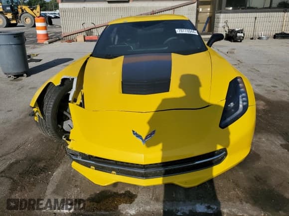 ✅ 2015 Chevrolet Corvette Z51 1LT • VIN: 1G1YH2D73F5000044 • Lot: 70773344. Listed on Copart with 52,152 mi. Free auction sales archive from the USA and detailed vehicle history report at DreamBid. Image 5.