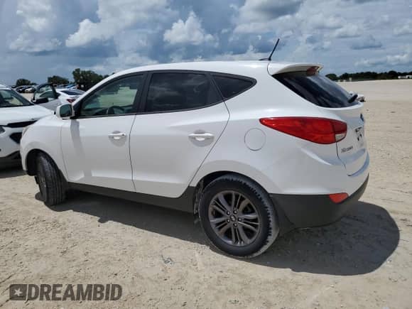 2015 Hyundai Tucson GLS z VIN KM8JT3AF6FU049412, wystawiony jako Copart lot #60670873 z przebiegiem 83 872 mil mil oraz . Historia ofert i sprzedaży dostępna na DreamBid. Obrazek 2.