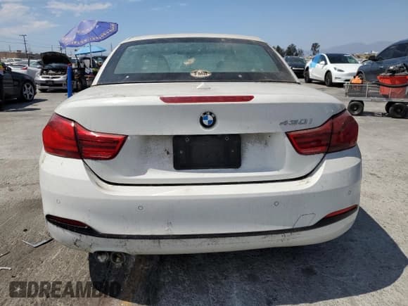 ✅ 2018 BMW 4 Series 430i • VIN: WBA4Z1C50JEA31497 • Lot: 69812385. Listed on Copart with Not provided. Free auction sales archive from the USA and detailed vehicle history report at DreamBid. Image 6.