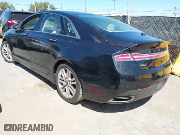 ✅ 2014 Lincoln MKZ Hybrid • VIN: 3LN6L2LU4ER827725 • Lot: 43178086. Listed on IAAI with 190,208 mi. Free auction sales archive from the USA and detailed vehicle history report at DreamBid. Image 3.
