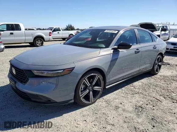 ✅ 2023 Honda Accord Sport • VIN: 1HGCY2F57PA014651 • Lot: 85904425. Wystawiony na Copart z przebiegiem 82 193 mil. Bezpłatny archiwum sprzedaży aukcyjnych z USA i szczegółowy raport historii pojazdu na DreamBid. Zdjęcie 1.