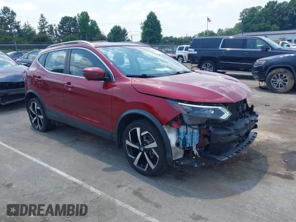 ✅ 2020 Nissan Rogue SL • VIN: JN1BJ1CW2LW390227 • Lot: 42398955. Listed on IAAI with 82,655 mi. Free auction sales archive from the USA and detailed vehicle history report at DreamBid. Image 1.