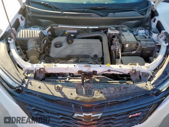 ✅ 2024 Chevrolet Equinox RS • VIN: 3GNAXMEG6RL232090 • Lot: 84635605. Wystawiony na Copart z przebiegiem 46 525 mil. Bezpłatny archiwum sprzedaży aukcyjnych z USA i szczegółowy raport historii pojazdu na DreamBid. Zdjęcie 12.