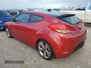 2013 Hyundai Veloster w/Gray Int с VIN KMHTC6ADXDU098117, выставлен на аукционе Copart как лот 74143514 с пробегом Не указан миль и Списание • Salvage title. История ставок и продаж доступна на DreamBid. Изображение 2.