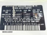 ✅ 2012 Hyundai Santa Fe GLS • VIN: 5XYZGDAB7CG092846 • Lot: 43448095. Listed on IAAI with 131,666 mi. Free auction sales archive from the USA and detailed vehicle history report at DreamBid. Image 9.