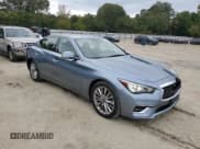 ✅ 2018 Infiniti Q50 Luxe • VIN: JN1EV7ARXJM435697 • Lot: 80344925. Listed on Copart with 61,041 mi. Free auction sales archive from the USA and detailed vehicle history report at DreamBid. Image 4.