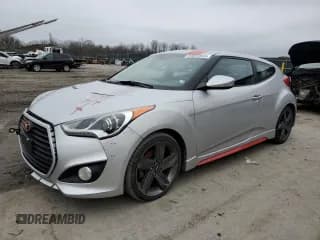 ✅ 2014 Hyundai Veloster Turbo • VIN: KMHTC6AE2EU201573 • Lot: 84893944. Wystawiony na Copart z przebiegiem 126 519 mil. Bezpłatny archiwum sprzedaży aukcyjnych z USA i szczegółowy raport historii pojazdu na DreamBid. Zdjęcie 1.