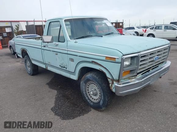 ✅ 1982 Ford F-150 • VIN: 1FTEF14FXCPA06361 • Lot: 43835676. Listed on IAAI with 98,855 mi. Free auction sales archive from the USA and detailed vehicle history report at DreamBid. Image 1.