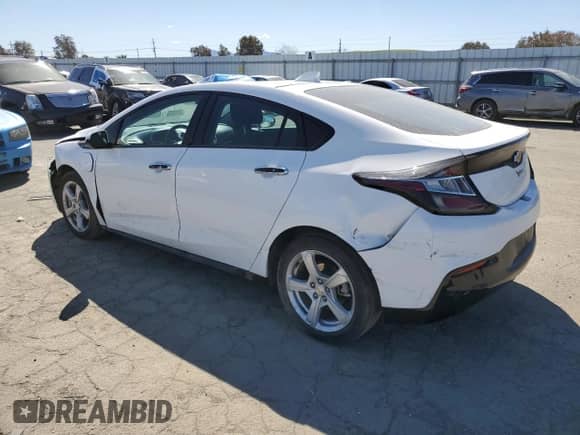 2018 Chevrolet Volt LT z VIN 1G1RC6S58JU157076, wystawiony jako Copart lot #47138633 z przebiegiem 60 630 mil mil oraz . Historia ofert i sprzedaży dostępna na DreamBid. Obrazek 2.