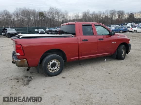 ✅ 2010 Dodge 1500 SLT • VIN: 1D7RV1GPXAS216824 • Lot: 47650745. Wystawiony na Copart z przebiegiem 117 739 mil. Bezpłatny archiwum sprzedaży aukcyjnych z USA i szczegółowy raport historii pojazdu na DreamBid. Zdjęcie 3.