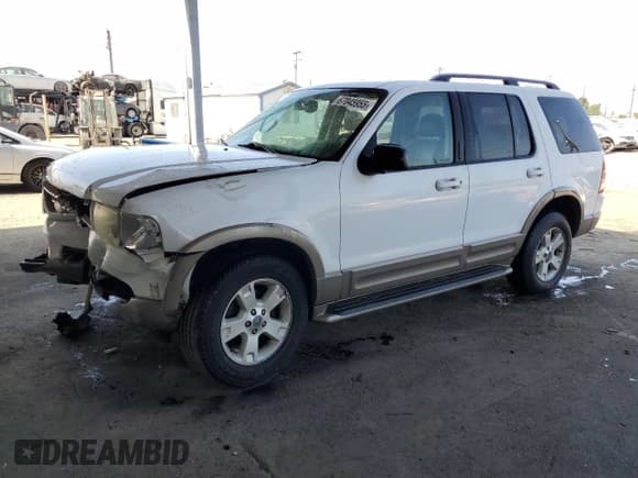 ✅ 2003 Ford Explorer Eddie Bauer • VIN: 1FMZU64K93ZA32323 • Lot: 67045955. Wystawiony na Copart z przebiegiem Nie podano. Bezpłatny archiwum sprzedaży aukcyjnych z USA i szczegółowy raport historii pojazdu na DreamBid. Zdjęcie 1.