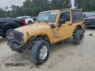 ✅ 2014 Jeep Wrangler Sport • VIN: 1C4AJWAG6EL171924 • Lot: 95408055. Listed on Copart with 137,329 mi. Free auction sales archive from the USA and detailed vehicle history report at DreamBid. Image 1.