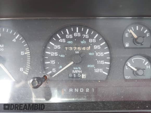 1993 Dodge Dakota with VIN 1B7FL26Y3PS225117, listed as a IAAI auction lot 42587109 with 137,543 mi miles and . Bid and sale history available at DreamBid. Image 7.