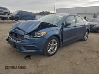 ✅ 2018 Ford Fusion SE • VIN: 3FA6P0H76JR230401 • Lot: 94171915. Wystawiony na Copart z przebiegiem 80 064 mil. Bezpłatny archiwum sprzedaży aukcyjnych z USA i szczegółowy raport historii pojazdu na DreamBid. Zdjęcie 1.
