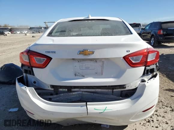 2018 Chevrolet Cruze LT with VIN 1G1BE5SM9J7145448, listed as a Copart auction lot 78874104 with 128,225 mi miles and Salvage title. Bid and sale history available at DreamBid. Image 6.